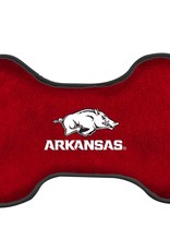 All Star Dog Arkansas Razorback Dog Bone Squeak Toy