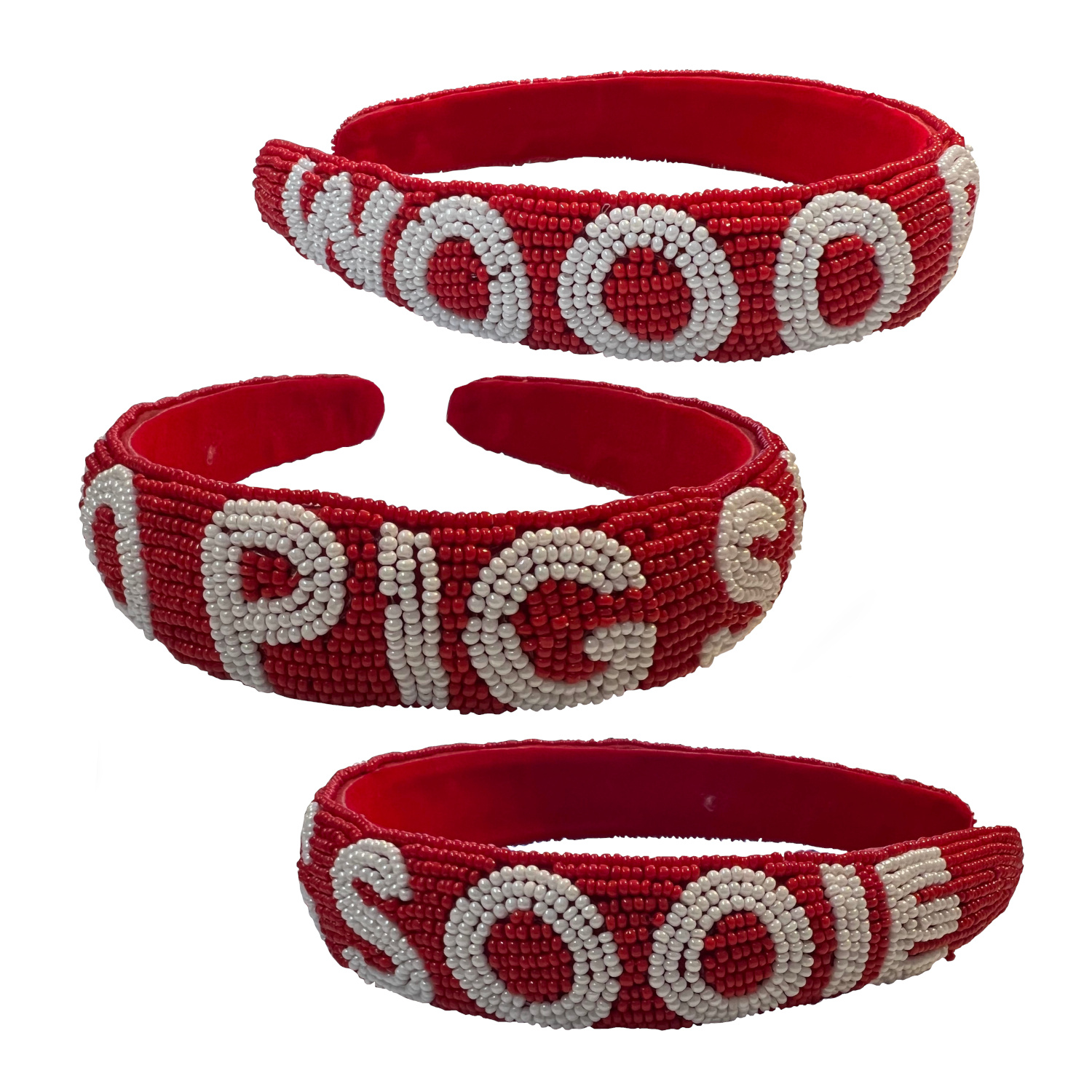 Desden Razorback Wooo Pig Sooie Beaded Headband