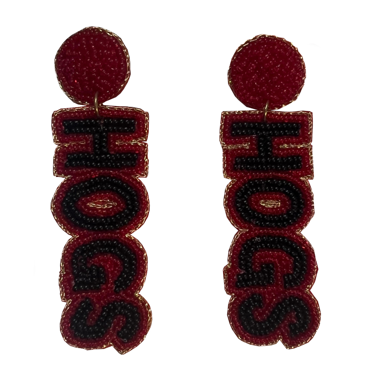 Capri Designs HOGS Beaded Earring