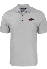 Cutter & Buck Razorback Pike Eco Tonal Geo Print Stretch Recycled Mens Polo