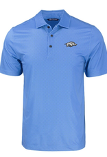 Cutter & Buck Razorback Pike Eco Tonal Geo Print Stretch Recycled Mens Polo