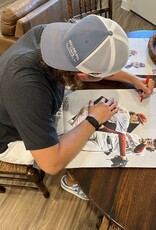 Razorback Baseball Hagen Smith Autographed Poster