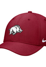 2024 Razorback Team Issue NIKE Dri-Fit Swooshflex Stretch Fit Rise Cap