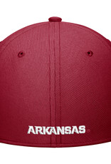 2024 Razorback Team Issue NIKE Dri-Fit Swooshflex Stretch Fit Rise Cap