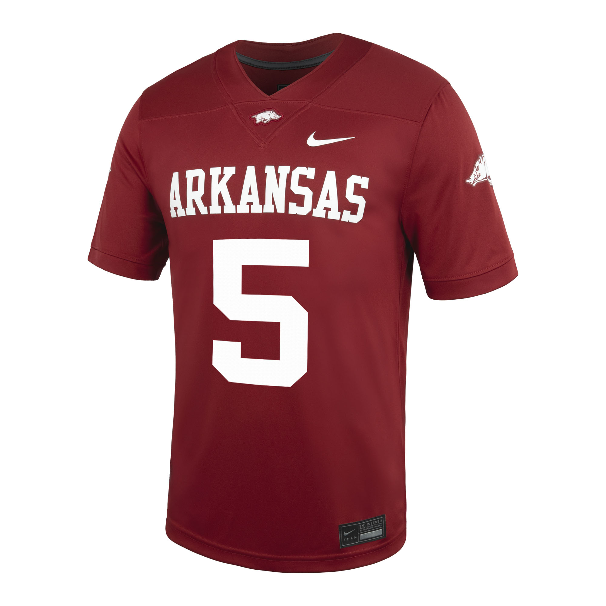 Razorback Adult Football Jersey By Nike