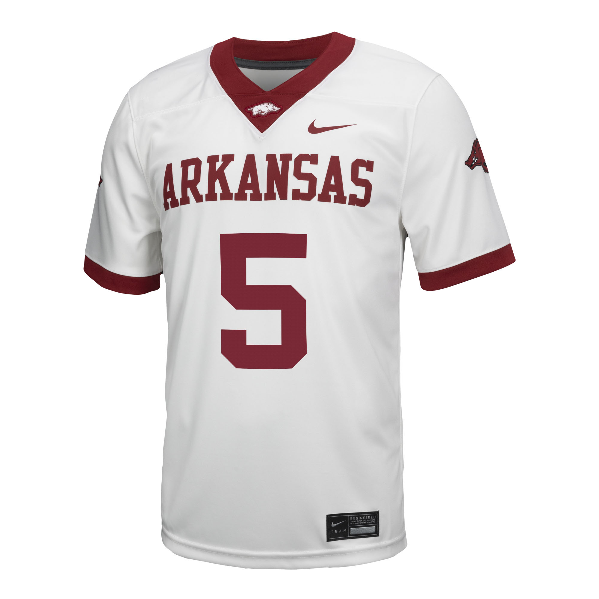 Razorback Adult Football Jersey By Nike
