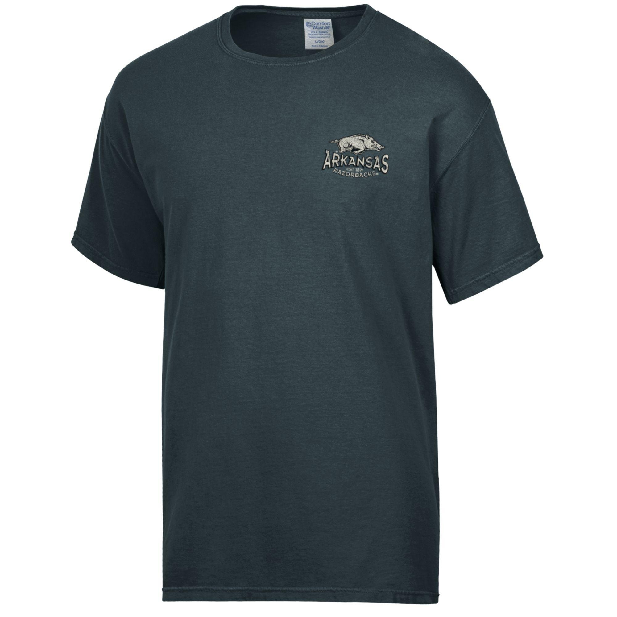 Comfort Wash Arkansas Comfort Wash Throwback  SST By Gear For Sports