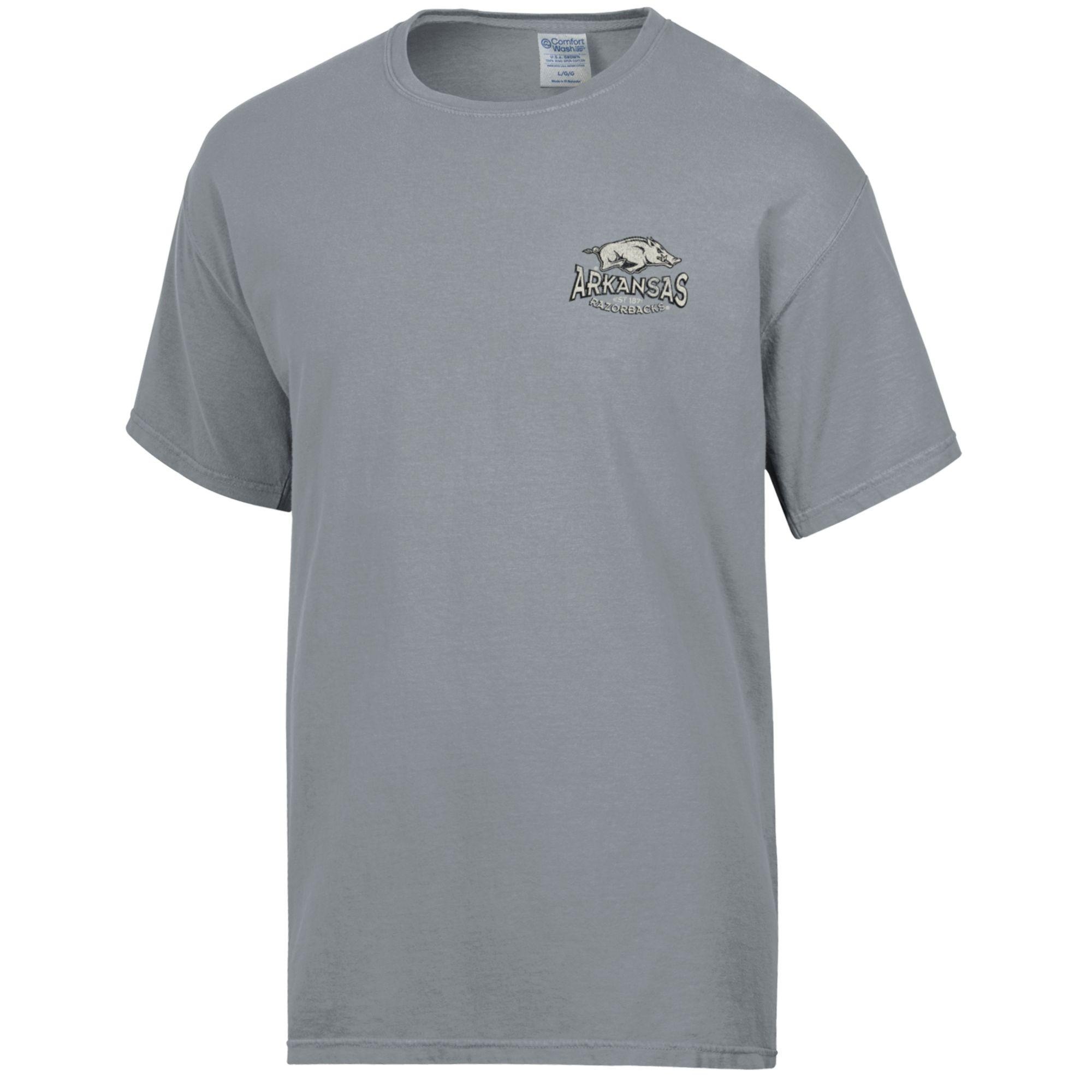 Comfort Wash Arkansas Comfort Wash Throwback  SST By Gear For Sports