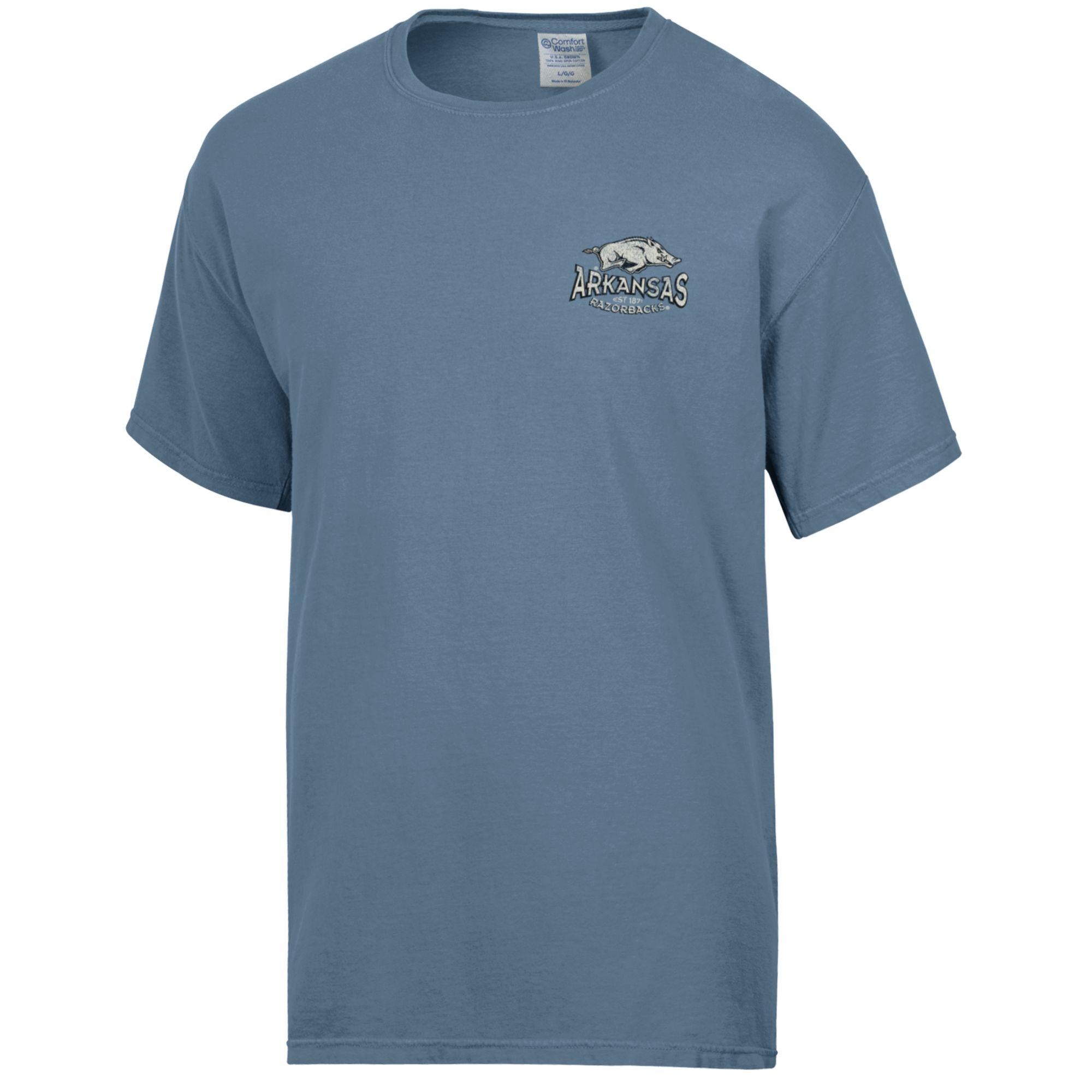 Comfort Wash Arkansas Comfort Wash Throwback  SST By Gear For Sports