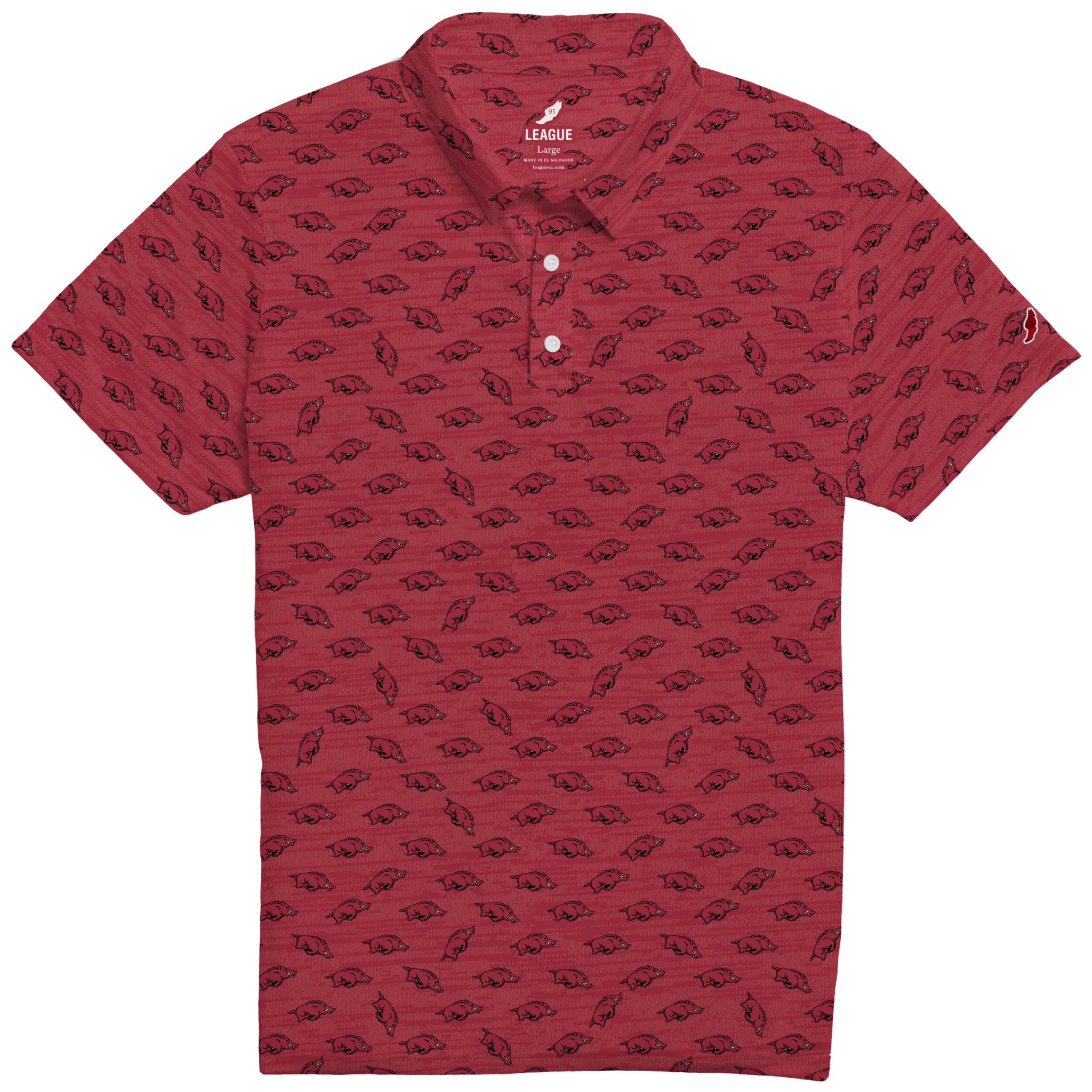 L2-League / Legacy Razorback Mens Saturdays Polo