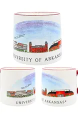Valiant Gifts Arkansas Skyline 16 oz Ceramic Mug
