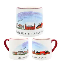 Valiant Gifts Arkansas Skyline 16 oz Ceramic Mug
