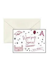 Valiant Gifts Arkansas Razorback Confetti Boxed 5.5"X4.25" Notecards 10-Pack
