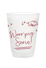 Valiant Gifts Arkansas Confetti Frosted Flex Party Cup