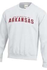 Gear For Sports University of  ARKANSAS Big Cotton 3D Tumbled Crew