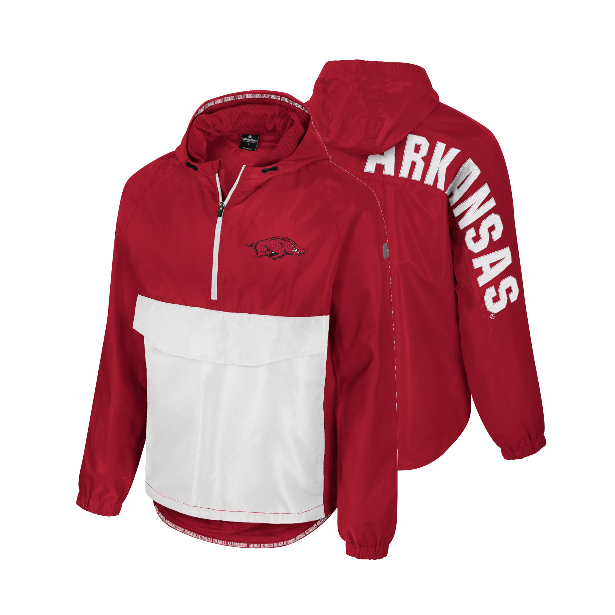 2024 Razorback Reloaded 1/2 Zip Anorak Jacket - The Stadium 2024 Razorback Reloaded 1/2 Zip Anorak Jacket - The Stadium
