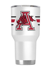 Gametime Sidekicks Razorback 30 OZ White Hog Through The A Tumbler
