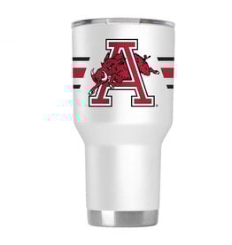 Gametime Sidekicks Razorback 30 OZ White Hog Through The A Tumbler