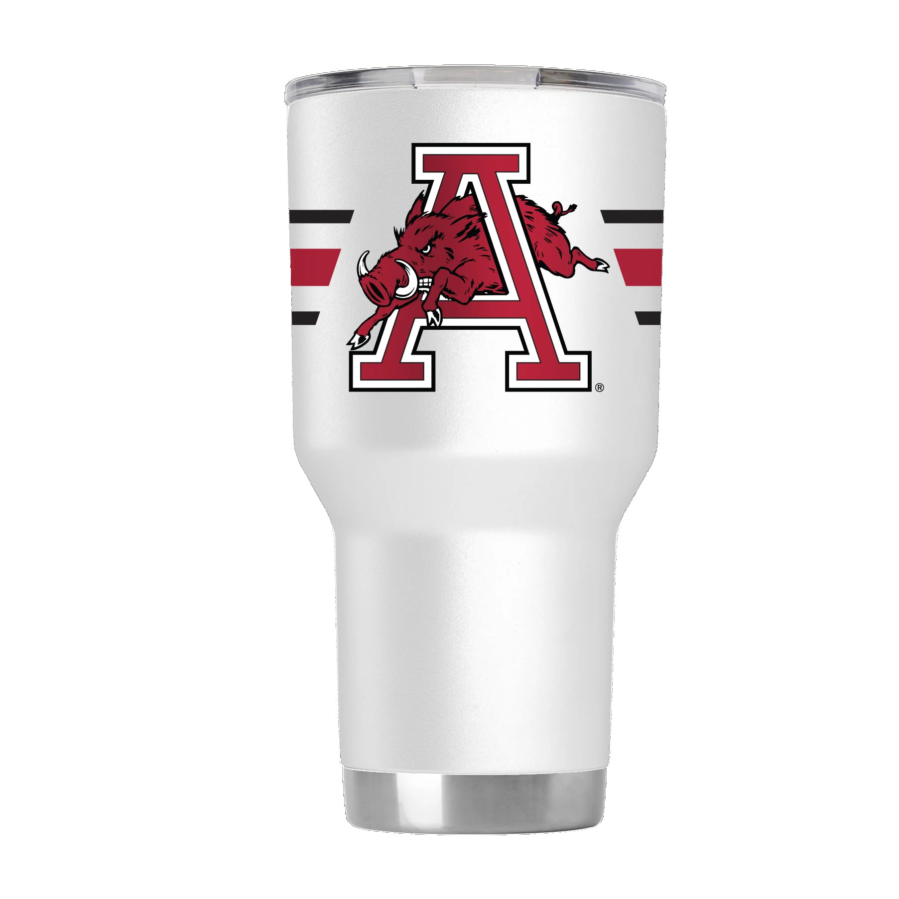 Gametime Sidekicks Razorback 30 OZ White Hog Through The A Tumbler