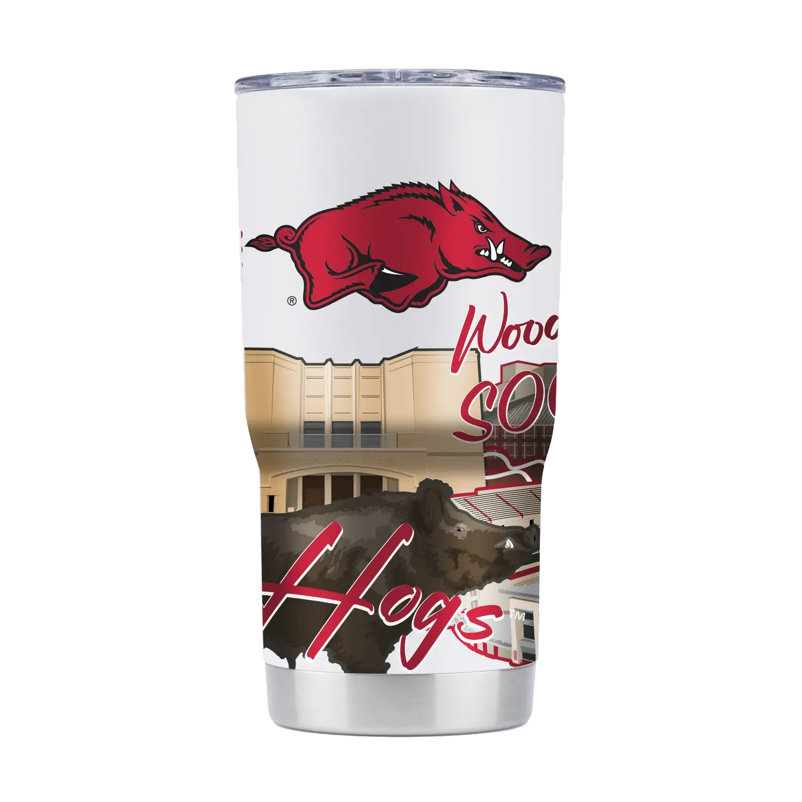 Gametime Sidekicks Razorback 20 OZ Campus Icons Tumbler Tumbler
