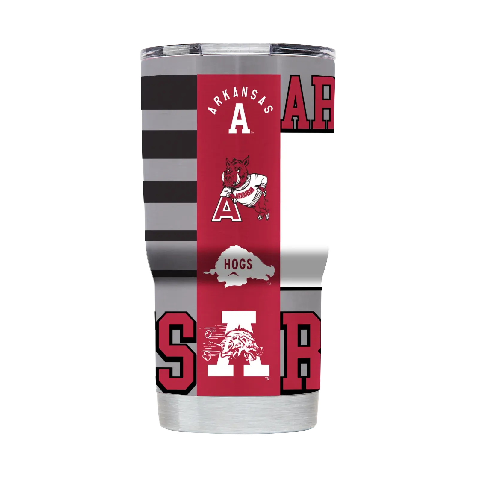 Gametime Sidekicks Razorback 20oz College Vault Tumbler