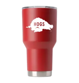 Gametime Sidekicks Razorback 30oz College Vault "Hogs" on a Hog Tumbler
