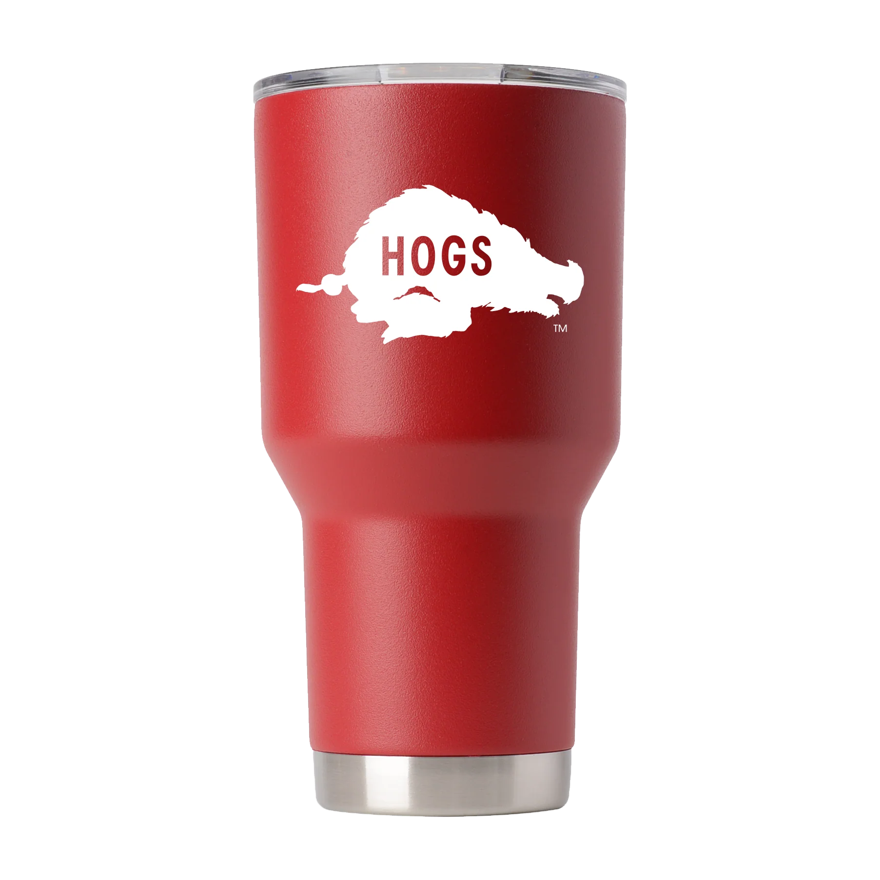 Gametime Sidekicks Razorback 30oz College Vault "Hogs" on a Hog Tumbler