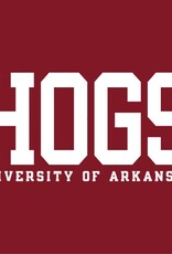 Champion Razorback Powerblend HOGS Contrasting  Versa Twill Crew