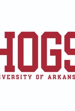 Champion Razorback Powerblend HOGS Contrasting  Versa Twill Crew