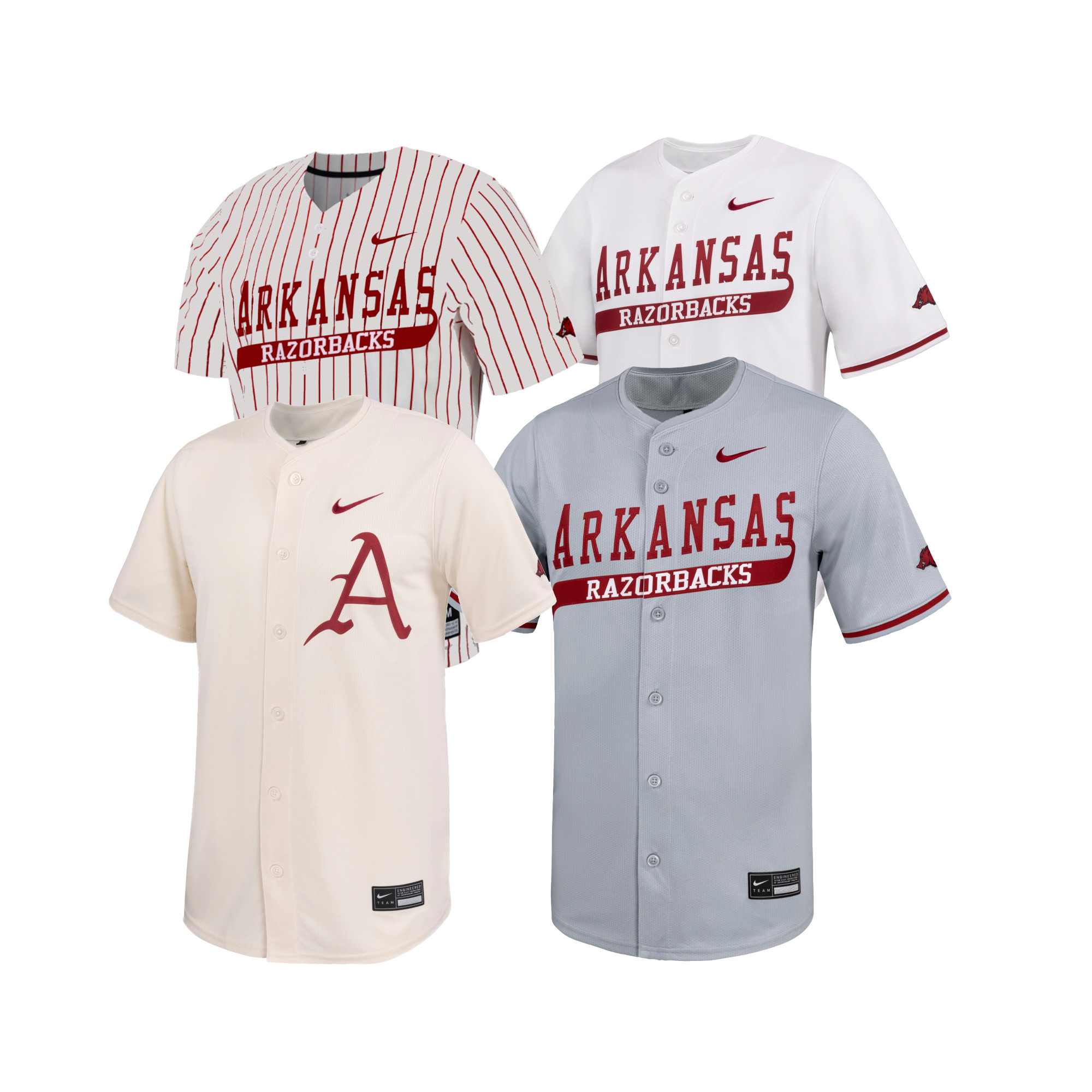 Razorback Official NIKE Adult Baseball Jersey