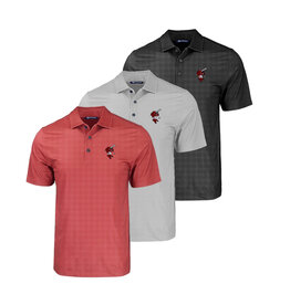 Cutter & Buck Razorback Ribby Pike Eco Tonal Geo Print Polo