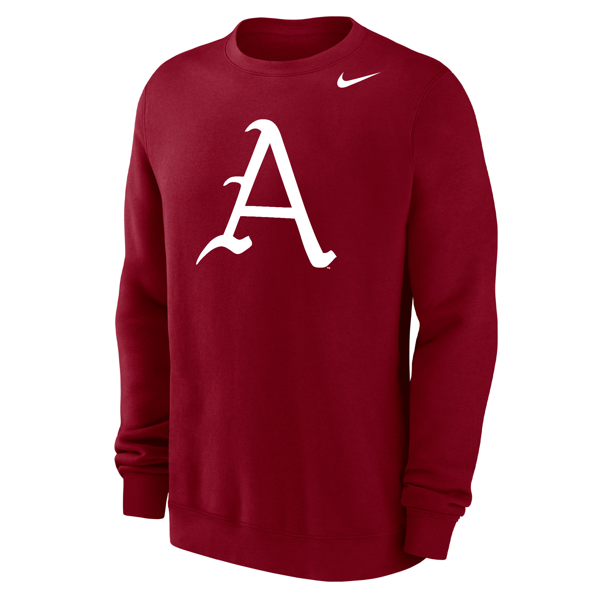 Razorback Nike BIG A Club Fleece Crew