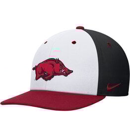 Razorback Pro Square Visor Flat Bill Dri-Fit Cap By NIKE