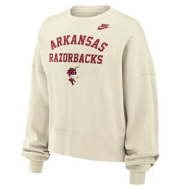 Razorback NIKE  Womens Ribby Phoenix Crew