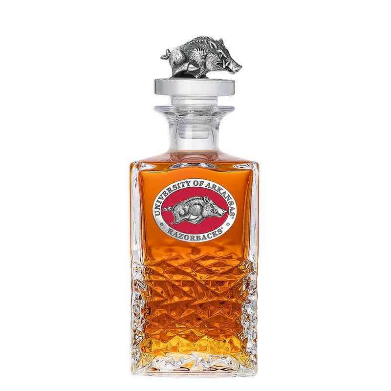 Razorback Heritage 25 Oz Decanter With 3D Stopper
