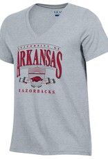 Gear For Sports Razorback Womens Ayla V−Neck
