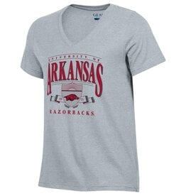 Gear For Sports Razorback Womens Ayla V−Neck