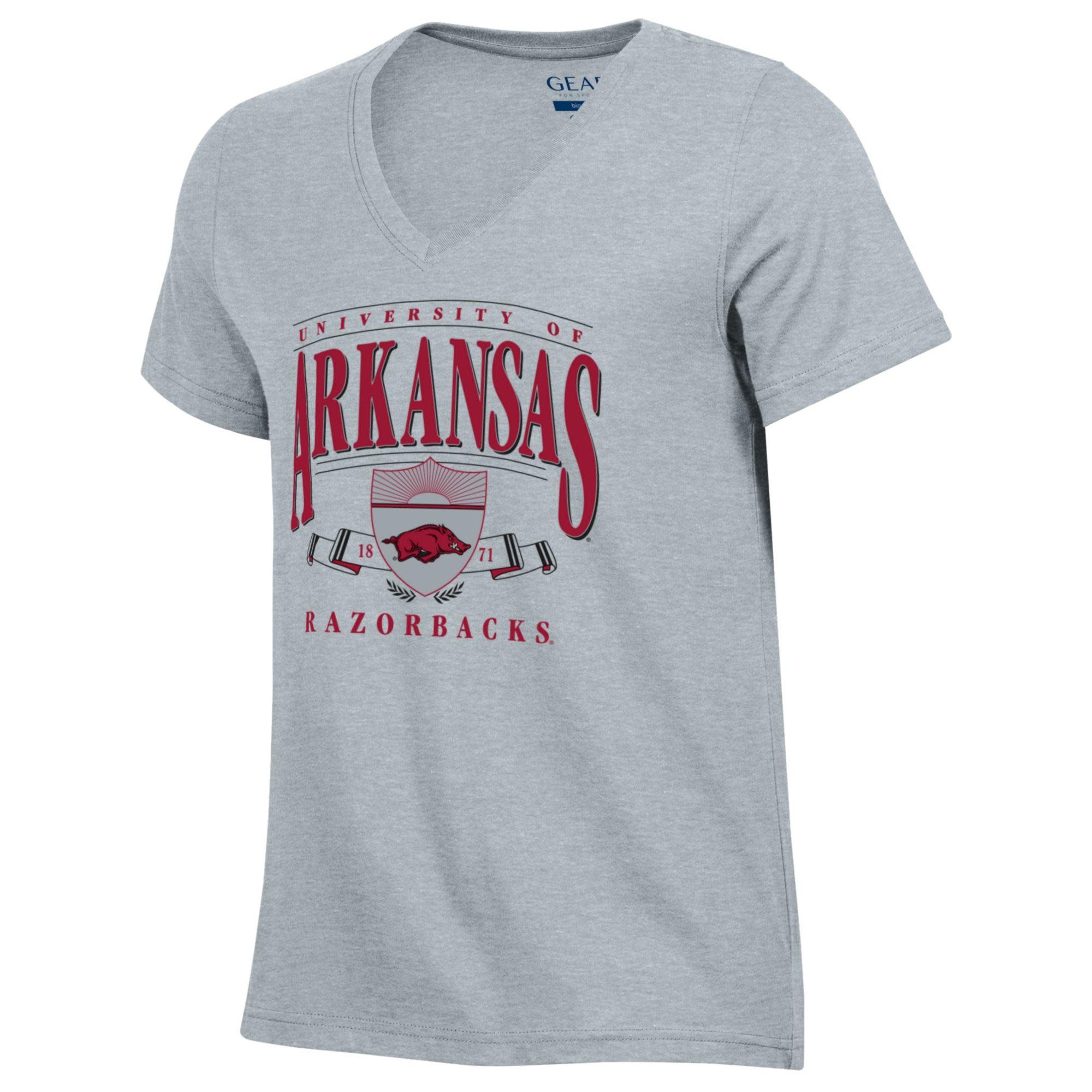 Gear For Sports Razorback Womens Ayla V−Neck
