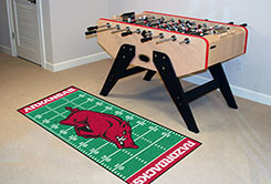 Fan Mats Arkansas Razorback Football Runner
