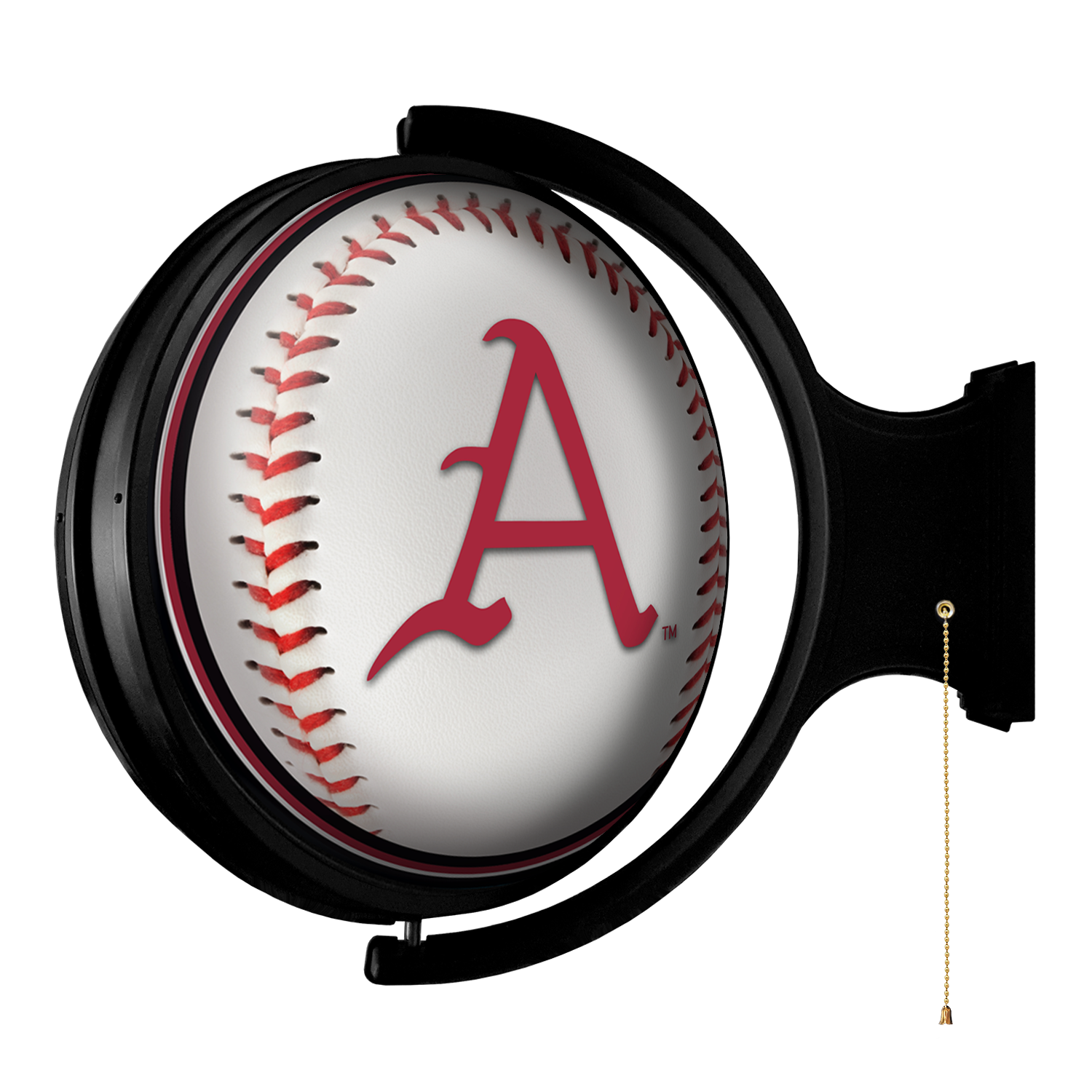 The Fan-Brand Baseball Rotating Lighted Wall Sign