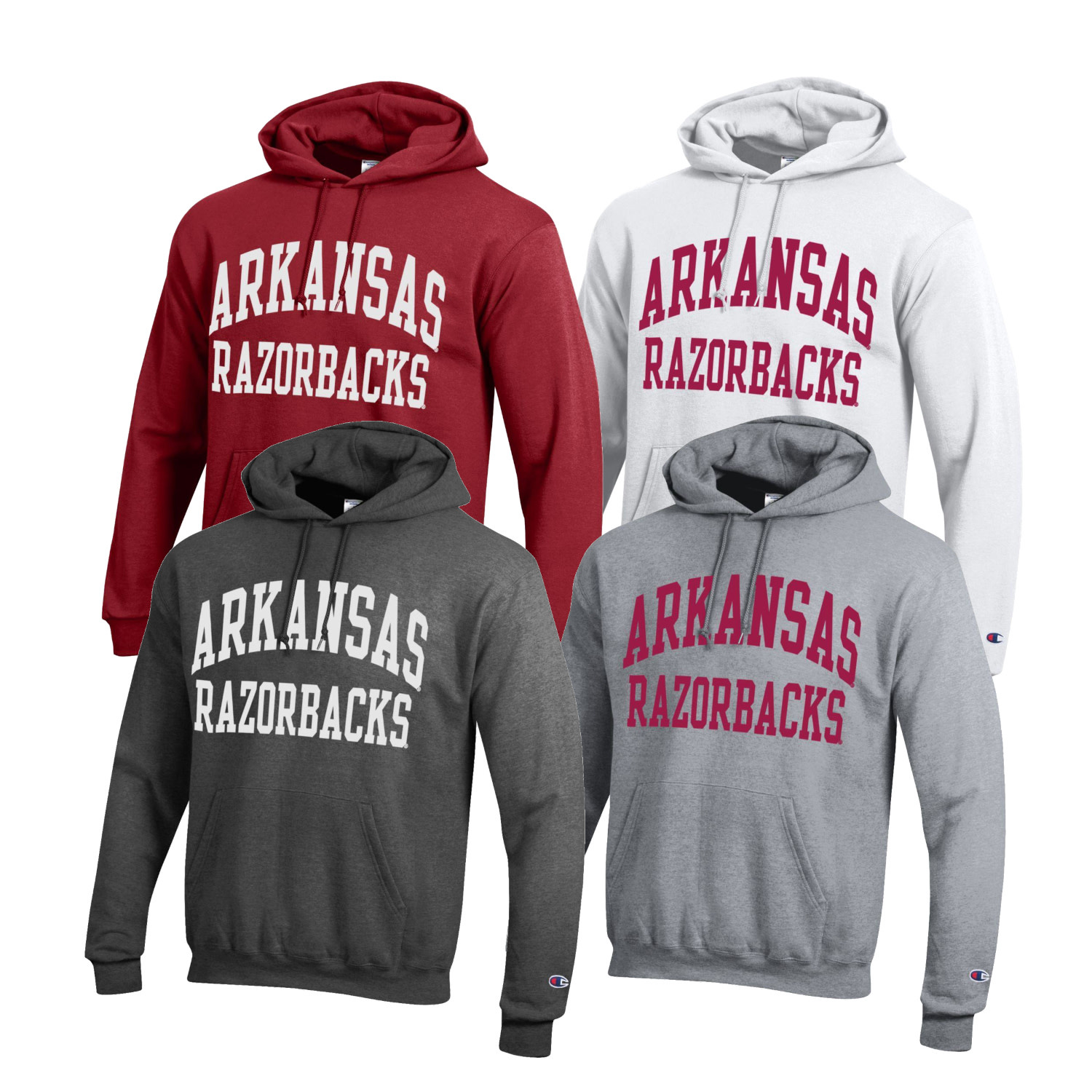 Champion Arkansas Razorbacks Spell out Versa Twill Hood By Champion
