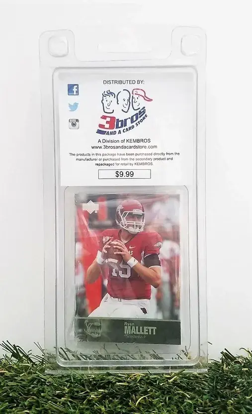 Various Razorback Superstars  Trading Card 10 Pack