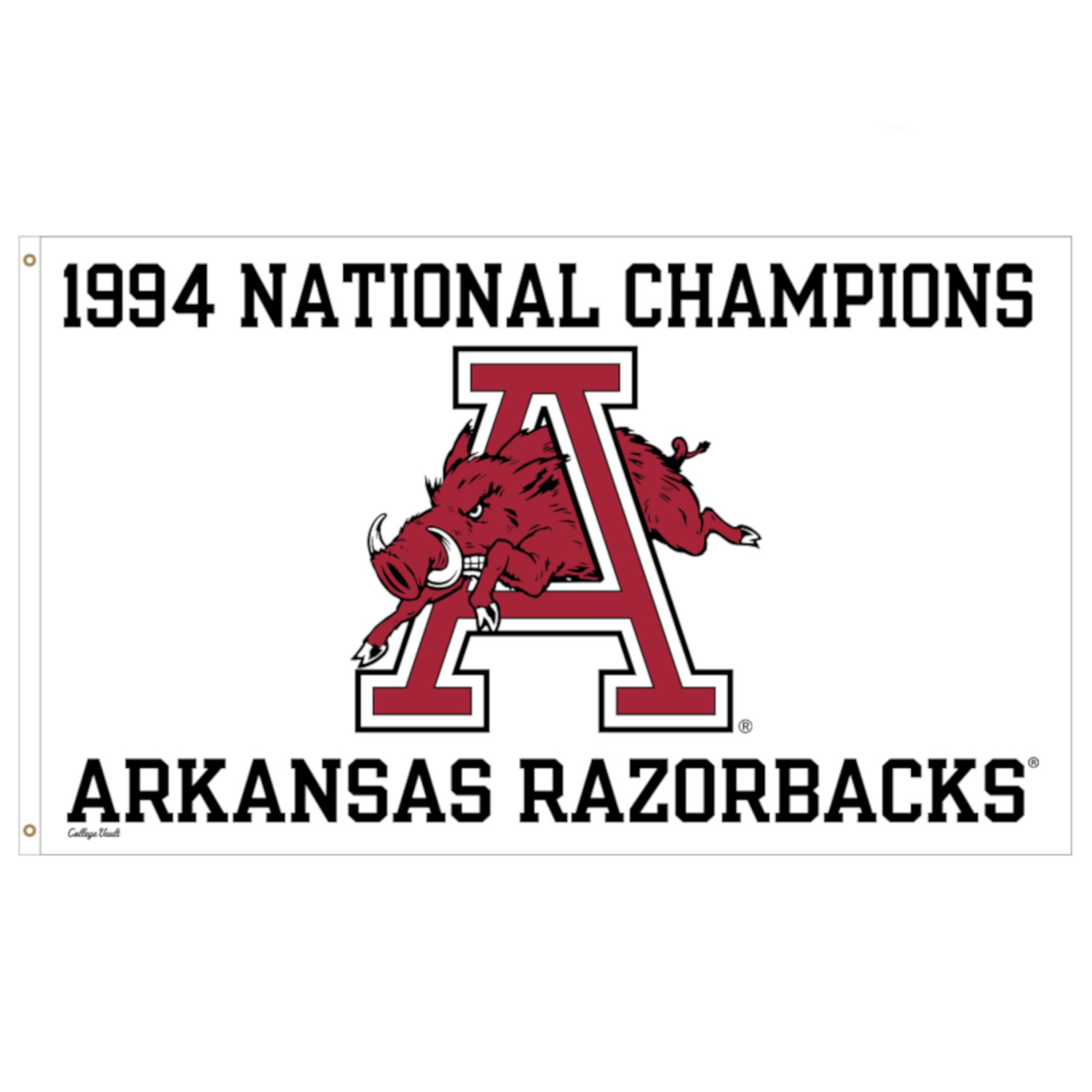 Wincraft 1994 National Champions Hog Thru A Flag
