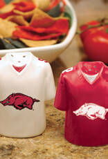 Razorback Jersey Ceramic Salt and Pepper Set