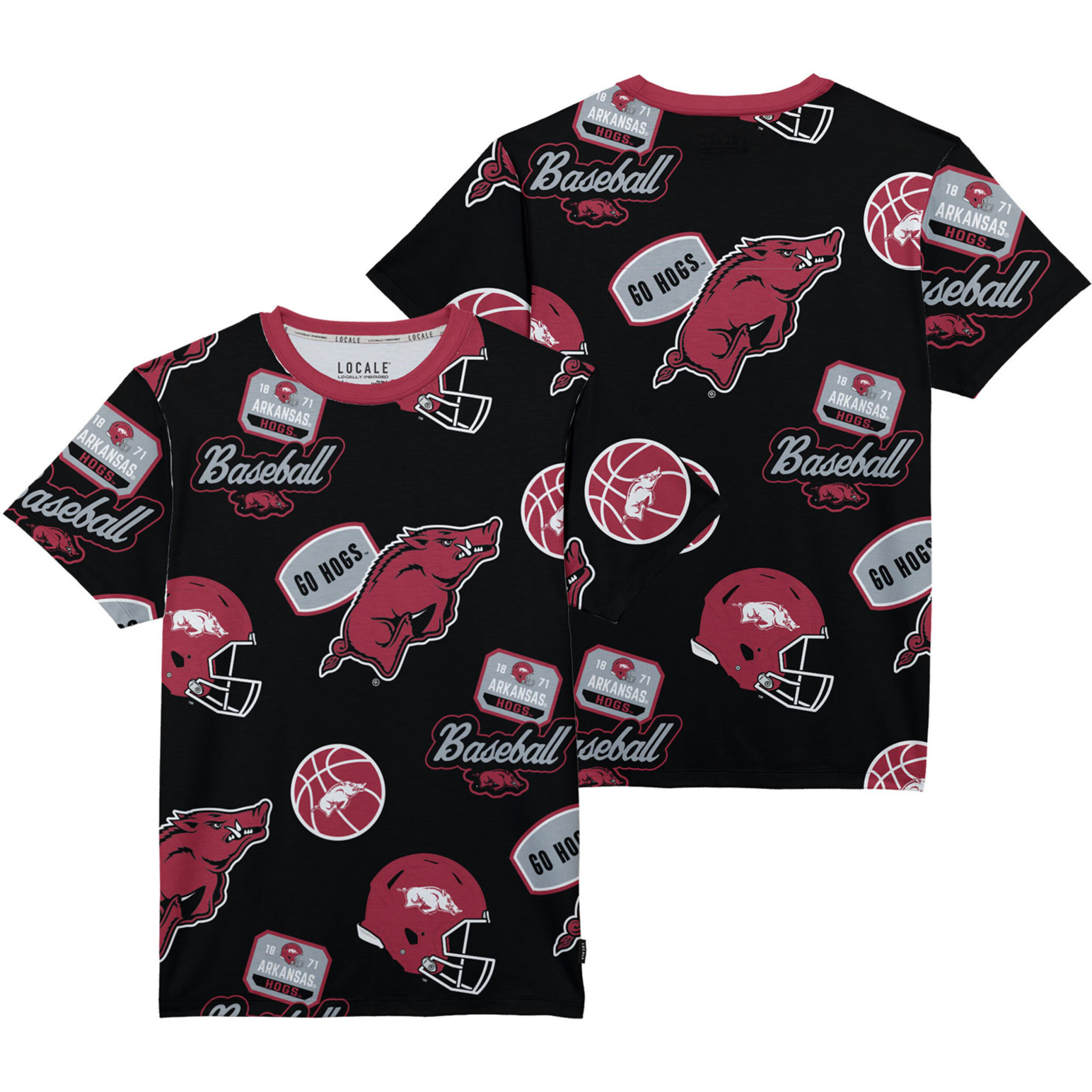 L2-League / Legacy Razorback Mens Swell Multi Logo Sublimated SST