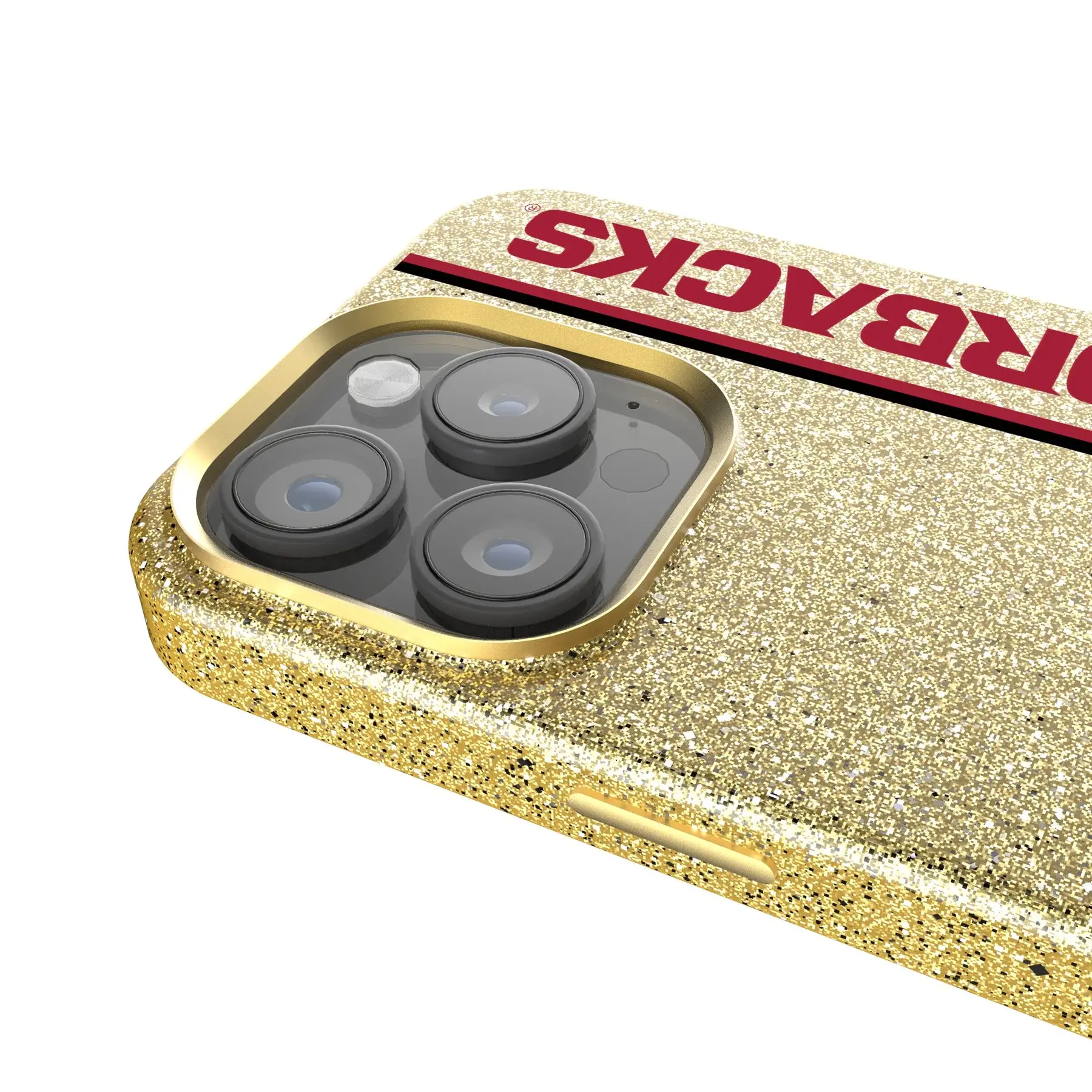 Keyscaper Razorback Sidebar Gold Bling Phone Case