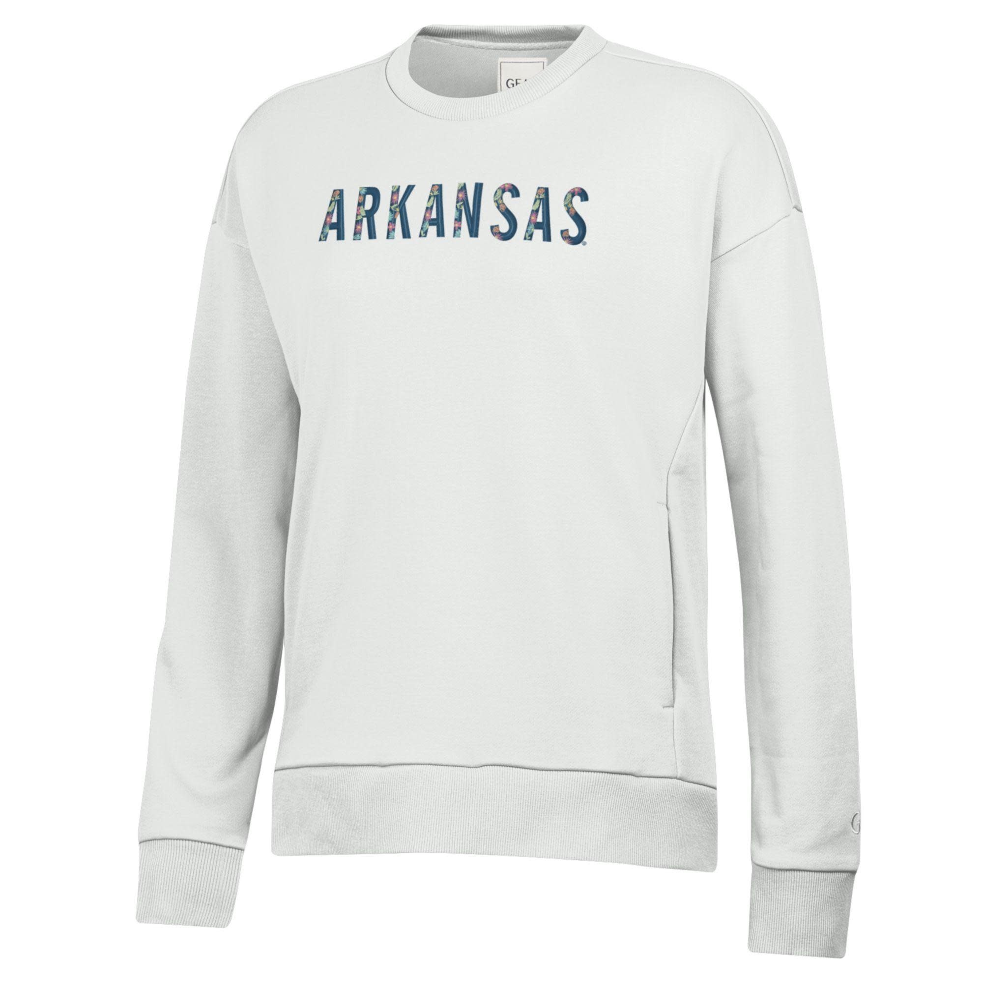 Gear For Sports Razorback Women's Big Cotton Everlee Crew