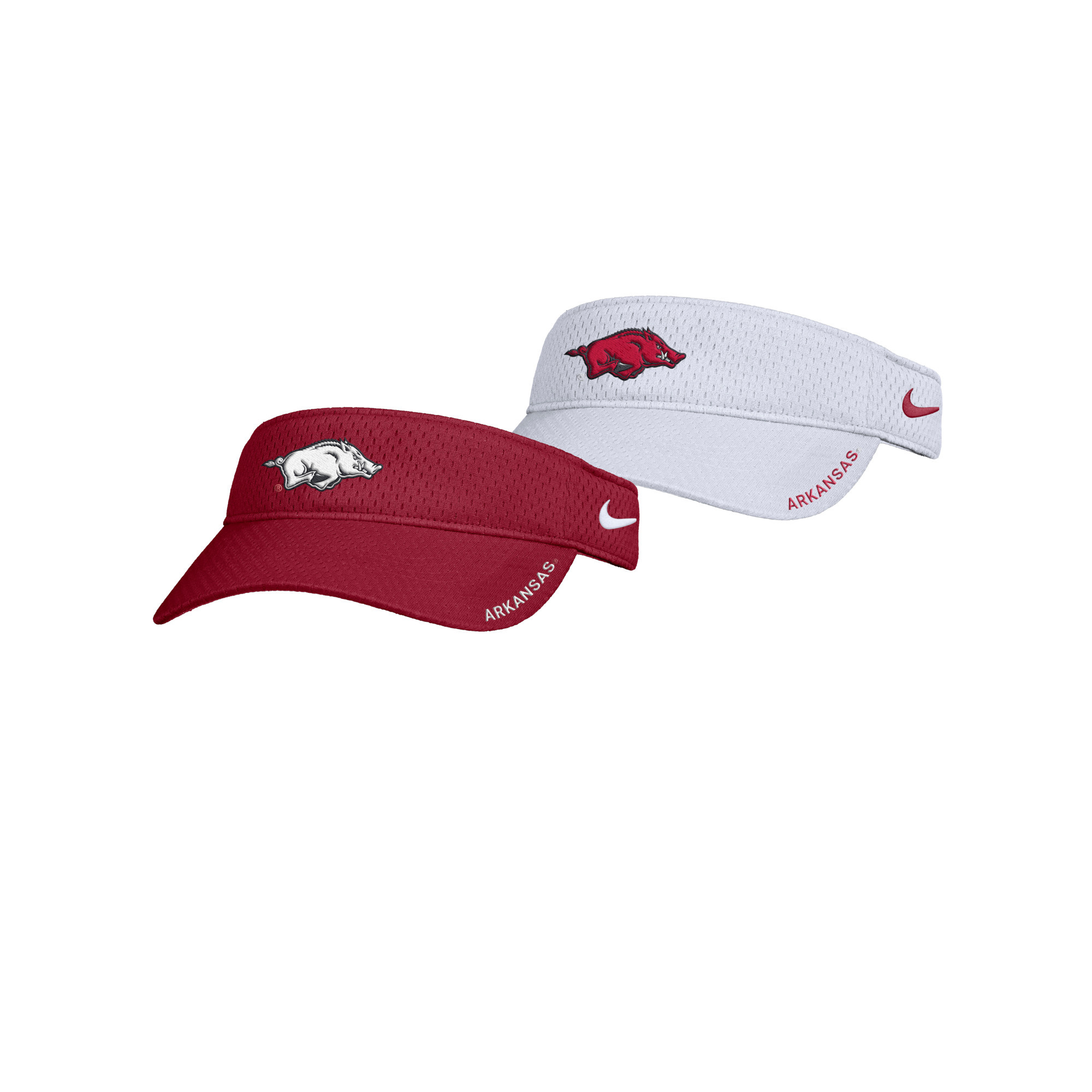 Razorback Authentic Softball Team Ace Performance Visor By Nike