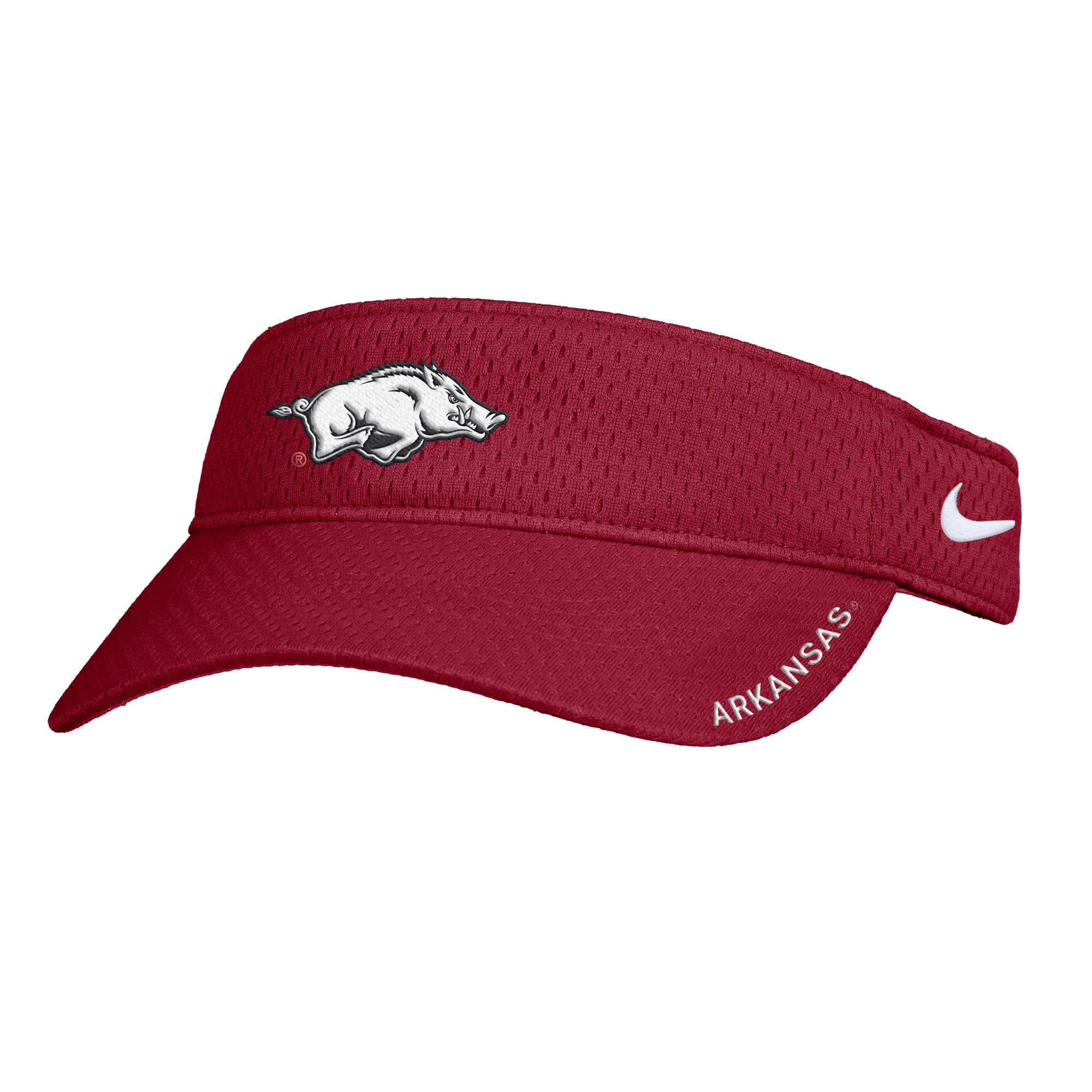 Razorback Authentic Softball Team Ace Performance Visor By Nike