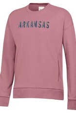Gear For Sports Razorback Women's Big Cotton Everlee Crew